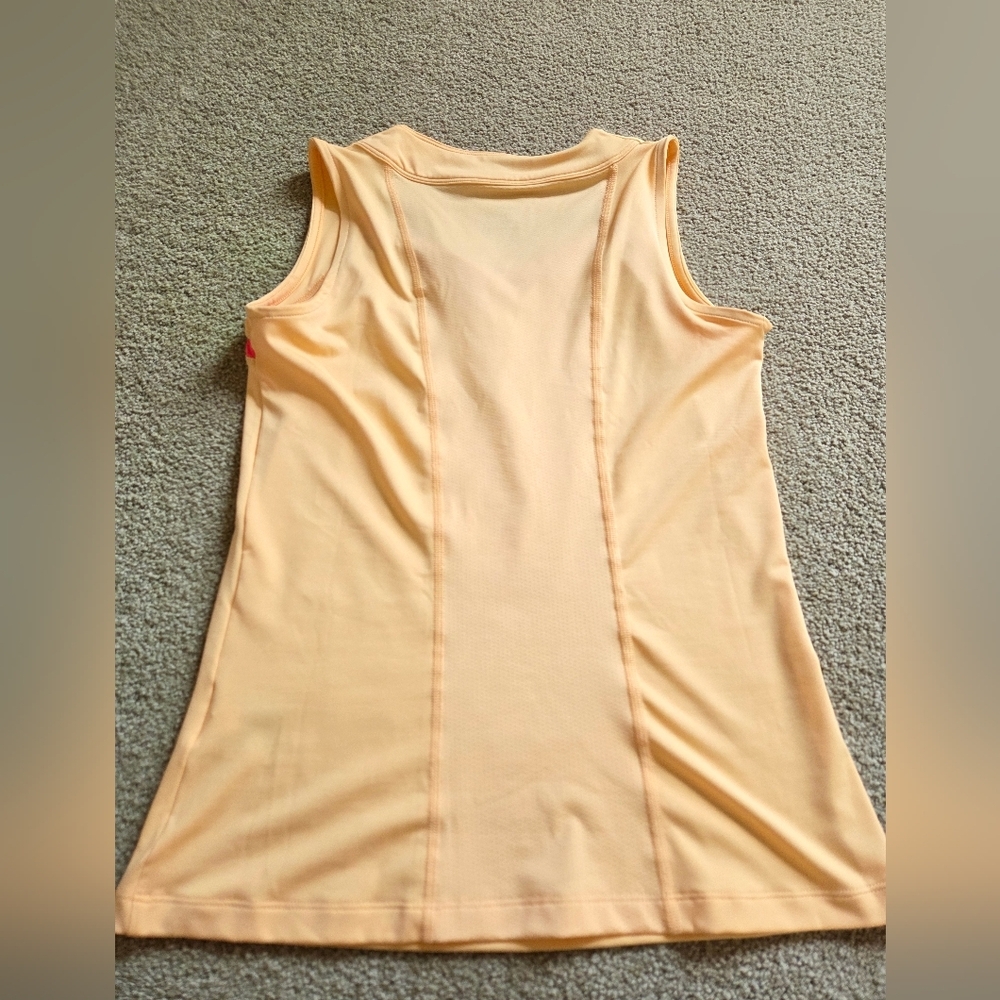 Nike Golf Tennis Skort Set - Peach & Pink Matching Top Skirt Sz M - Picture 7 of 8